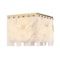 Z-Lite Viviana Flush Mount, 4-Light, 13.25 In.W x 11 In.H, Rubbed Brass/Alabaster 345F13-RB - alternate 1